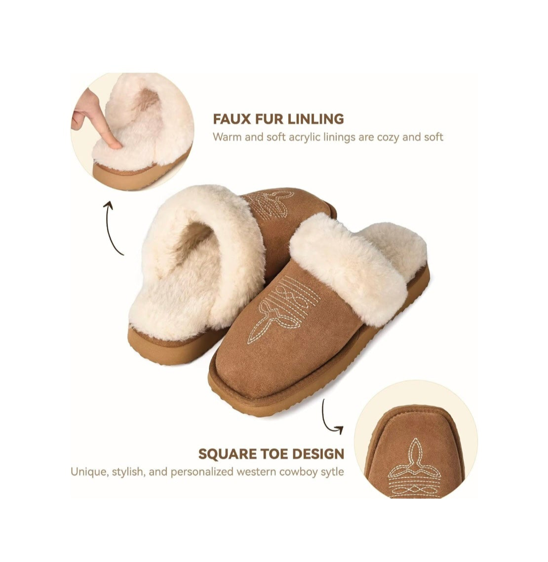 WesternWarmth Cozy Slippers