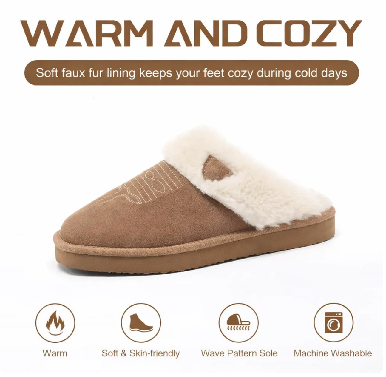 Cozy Cowgirl Slippers
